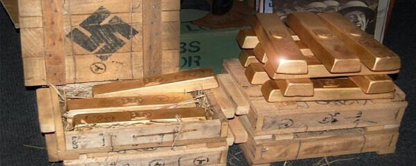 Replicas Nazi gold bullion. Replicas Nazi gold bullion. - Sputnik International
