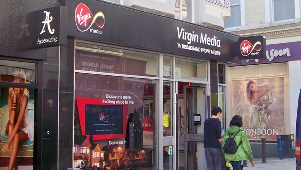 Virgin Media shop - Sputnik International