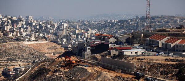 A general view picture shows a construction site in the Israeli settlement of Efrat in the Gush Etzion settlement block in the Israeli-occupied West Bank January 28, 2020. - Sputnik International