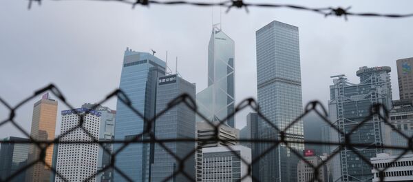 A general view of skyline buildings, in Hong Kong - Sputnik International