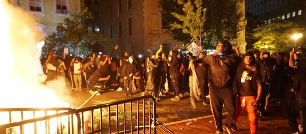 'Black Lives Matter': Washington, DC in Flames as George Floyd Riots Rage on - Sputnik International