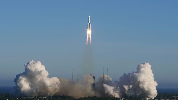 The Long March 5B carrier rocket takes off from Wenchang Space Launch Center in Wenchang, Hainan Province, China May 5, 2020 - Sputnik International