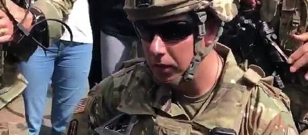 Keke Palmer urges members of the National Guard to take a knee Keke Palmer urges members of the National Guard to take a knee - Sputnik International