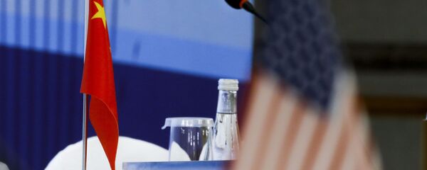 The Chinese and U.S. national flags are seen before the start of a Treaty on the Non-Proliferation of Nuclear Weapons (NPT) conference in Beijing of the UN Security Council's five permanent members (P5) China, France, Russia, the United Kingdom, and the United States, China, Wednesday, Jan. 30, 2019. The Chinese and U.S. national flags are seen before the start of a Treaty on the Non-Proliferation of Nuclear Weapons (NPT) conference in Beijing of the UN Security Council's five permanent members (P5) China, France, Russia, the United Kingdom, and the United States, China, Wednesday, Jan. 30, 2019. - Sputnik International