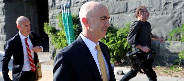 FILE PHOTO: U.S. State Department Inspector General Steve Linick departs after briefing House and Senate Intelligence committees at the U.S. Capitol in Washington, U.S., October 2, 2019 - Sputnik International