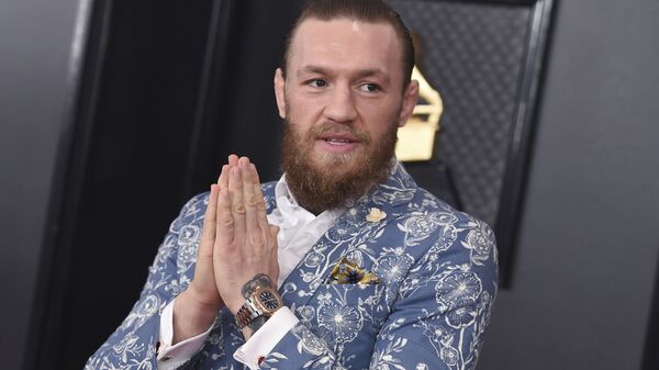 Conor McGregor arrives at the 62nd annual Grammy Awards at the Staples Center on 26 January 2020, in Los Angeles. - Sputnik International