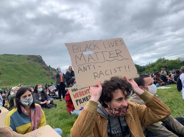 'Scotland is Not Innocent' Black Lives Matter Campaigners Force Edinburgh to Face its Dark Past 'Scotland is Not Innocent' Black Lives Matter Campaigners Force Edinburgh to Face its Dark Past - Sputnik International