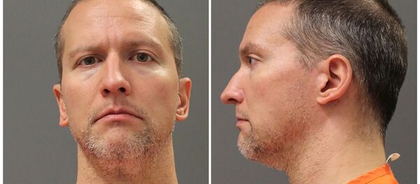 Former Minneapolis police officer Derek Chauvin poses for an undated booking photograph taken after he was transferred from a county jail to a Minnesota Department of Corrections state facility Former Minneapolis police officer Derek Chauvin poses for an undated booking photograph taken after he was transferred from a county jail to a Minnesota Department of Corrections state facility - Sputnik International