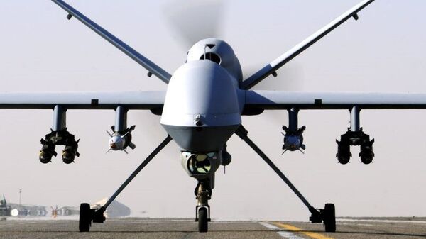 A RAF Reaper UAV - Sputnik International