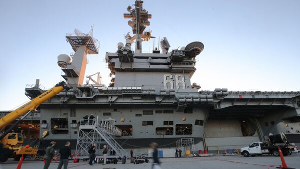  The USS Nimitz aircraft carrier in Coronado - Sputnik International