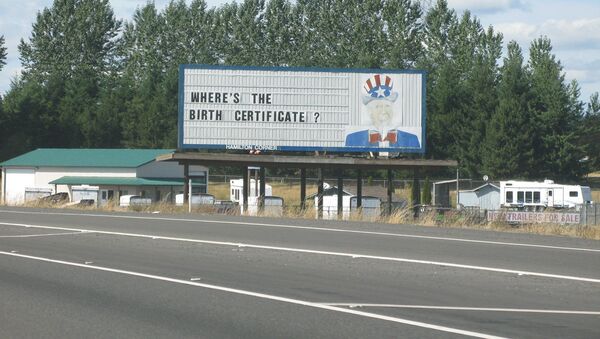 Uncle Sam Billboard in Washington state - Sputnik International