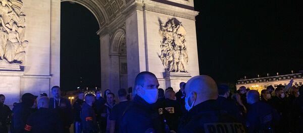 French police officers protest Castaner's statements on combating racism on 13 June French police officers protest Castaner's statements on combating racism on 13 June - Sputnik International