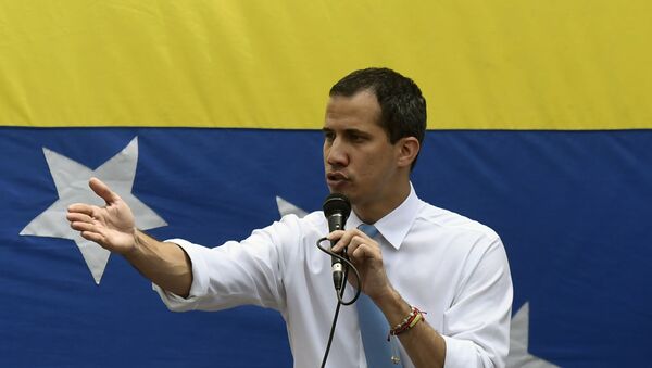 Venezuelan opposition leader Juan Guaido in Las Mercedes, east Caracas - Sputnik International