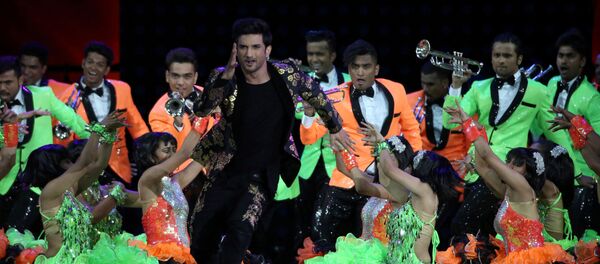 FILE PHOTO: Actor Sushant Singh Rajput performs (C) at the International Indian Film Academy Awards (IIFA) show at MetLife Stadium in East Rutherford, New Jersey, U.S., July 15, 2017 - Sputnik International