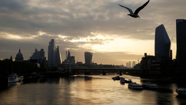 FILE PHOTO: The city of London financial district and the river Thames are seen in early morning, as the spread of coronavirus disease (COVID-19) continues in London, Britain, April 19 2020 - Sputnik International