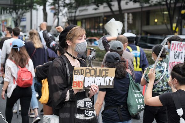 'What Do We Want? Justice! When Do We Want? Now!' – Anti-Discrimination March in Tokyo - Sputnik International