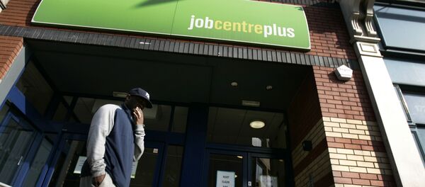 A man seen outside a job centre, in west London (File) A man seen outside a job centre, in west London (File) - Sputnik International