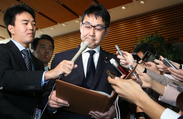 Abe Offers Apology Over Arrest of Ex-Justice Minister Suspected of Vote Buying - Sputnik International