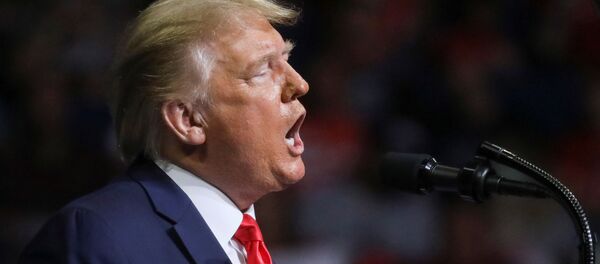 U.S. President Donald Trump speaks during his first re-election campaign rally in several months in the midst of the coronavirus disease (COVID-19) outbreak, at the BOK Center in Tulsa, Oklahoma, U.S., June 20, 2020. - Sputnik International