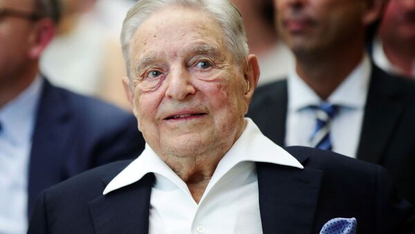 Billionaire investor George Soros attends the Schumpeter Award in Vienna, Austria June 21, 2019 - Sputnik International