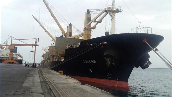 The Golsan, an Iranian-flagged general purpose cargo ship. File photo. - Sputnik International