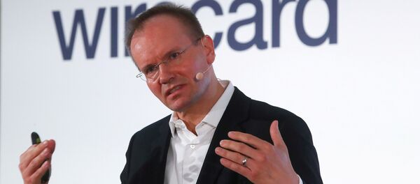 Markus Braun, CEO of Wirecard AG, an independent provider of outsourcing and white label solutions for electronic payment transactions, attends the company's annual news conference in Aschheim near Munich, Germany, 25 April 2019 - Sputnik International