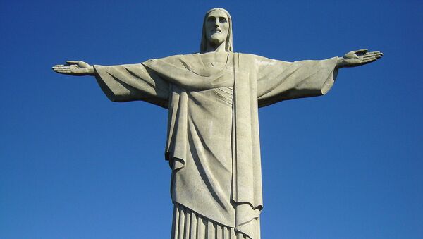  Statue of Christ the Redeemer seen from the Corcovado mountain - Sputnik International