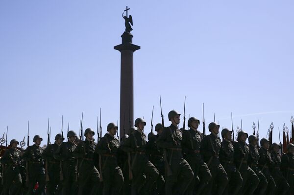 From Space to Syria's Hmeymim: Russia Marks 75th Anniversary of WWII Victory Over Nazism - Sputnik International