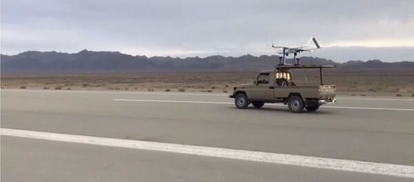 Islamic Revolution Guards Corps reveal their new Me’raj-1 drone Islamic Revolution Guards Corps reveal their new Me’raj-1 drone - Sputnik International