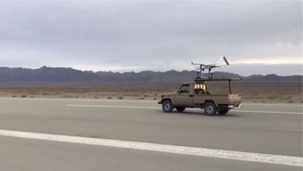 Islamic Revolution Guards Corps reveal their new Me’raj-1 drone - Sputnik International
