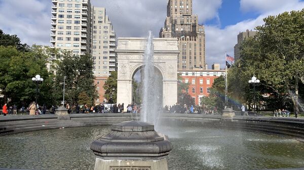 The Washington Square Park Fountain - Sputnik International