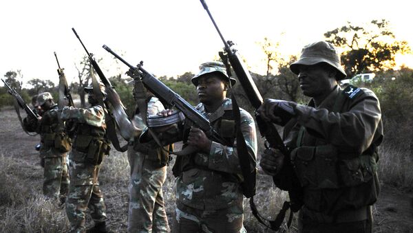 Soldiers from South African National Defence Force (SANDF). File photo  - Sputnik International