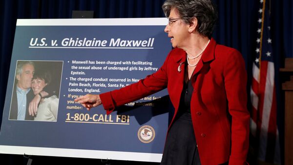Audrey Strauss, Acting United States Attorney for the Southern District of New York speaks at a news conference announcing charges against Ghislaine Maxwell  - Sputnik International