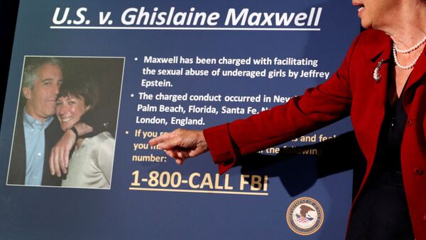 Audrey Strauss, Acting United States Attorney for the Southern District of New York speaks at a news conference announcing charges against Ghislaine Maxwell for her role in the sexual exploitation and abuse of minor girls by Jeffrey Epstein in New York City, New York, U.S., July 2, 2020 - Sputnik International