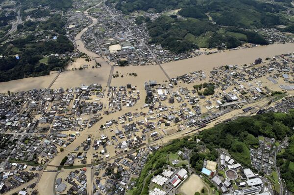 Death Toll From Floods, Landslides in Southwestern Japan Rises to 16, Reports Suggest - Sputnik International