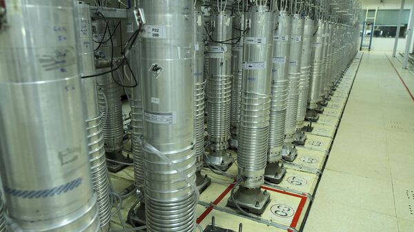 Centrifuge machines in Natanz uranium enrichment facility - Sputnik International