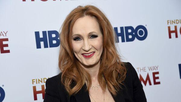 In a Wednesday, Dec. 11, 2019 file photo, author and Lumos Foundation founder J.K. Rowling attends the HBO Documentary Films premiere of Finding the Way Home at 30 Hudson Yards, in New York. “Harry Potter” author J.K. Rowling has fallen under scrutiny after her series of tweets Saturday, June 6, 2020 were deemed as trans phobic - Sputnik International