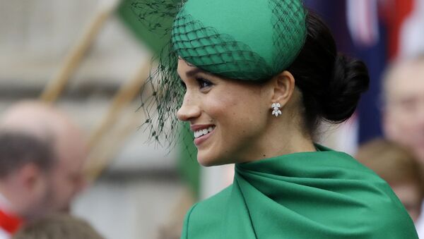 FILE - In this Monday, March 9, 2020 file photo, Britain's Meghan, the Duchess of Sussex leaves after attending the annual Commonwealth Day service at Westminster Abbey in London - Sputnik International