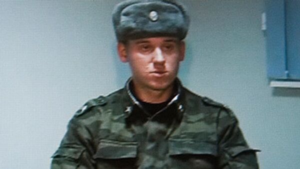 Российский военнослужащий Александр Глухов - Sputnik International