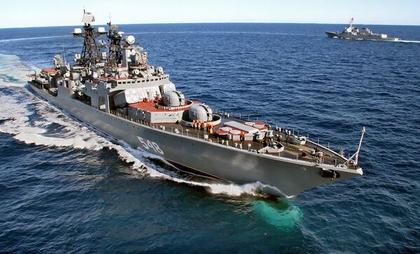 Большой противолодочный корабль Адмирал Пантелеев - Sputnik International
