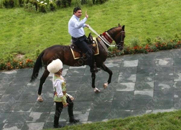 Akhal-Teke horses, the pride of Turkmenistan  - Sputnik International