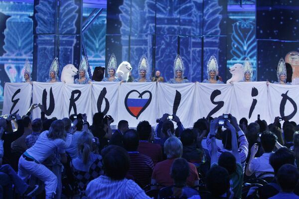 Moscow countdowns to Eurovision extravaganza  - Sputnik International