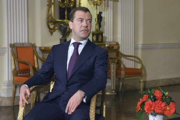 Президент России Дмитрий Медведев - Sputnik International