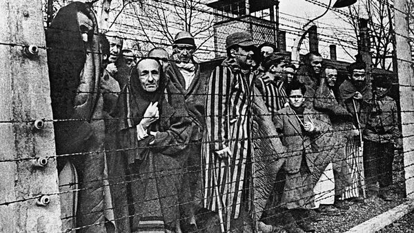 Auschwitz inmates - Sputnik International