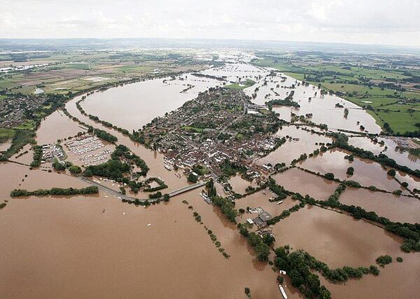 Наводнение в Великобритании - Sputnik International