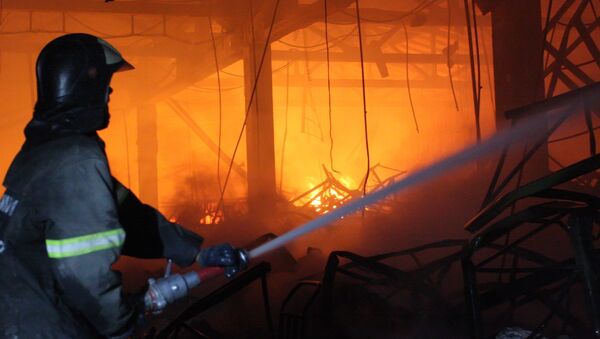 House fire kills five in Russia's Urals - Sputnik International