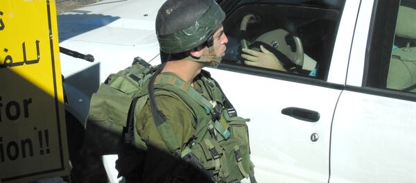 The Israeli-Palestinian frontier The Israeli-Palestinian frontier - Sputnik International