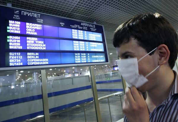  Russia's Health Ministry reports Moscow's first swine flu case  - Sputnik International