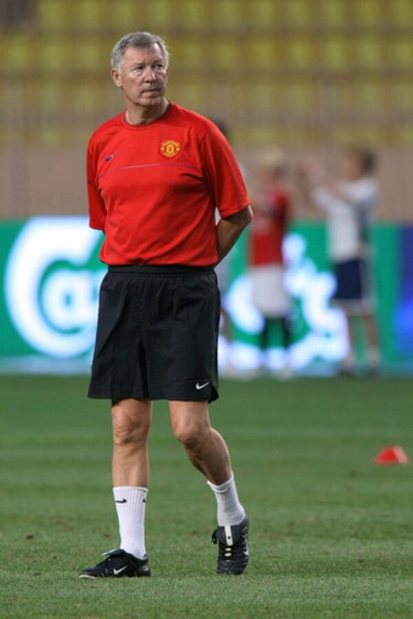 Главный тренер Манчестер Юнайтед сэр Алекс Фергюсон - Sputnik International