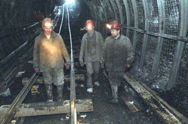 Ukrainian miners  - Sputnik International